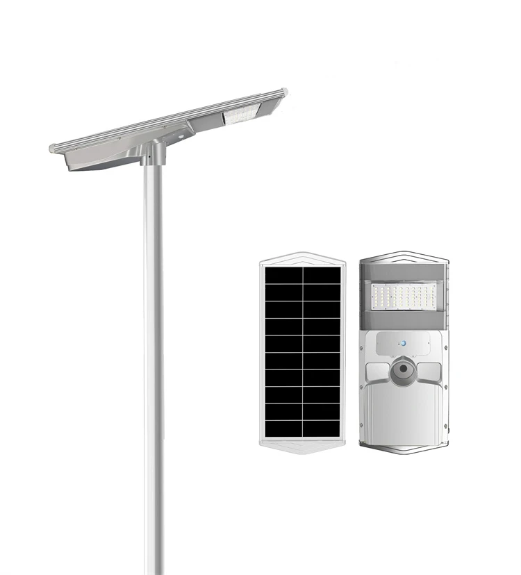 Farola solar todo en uno de alta calidad de 30 vatios